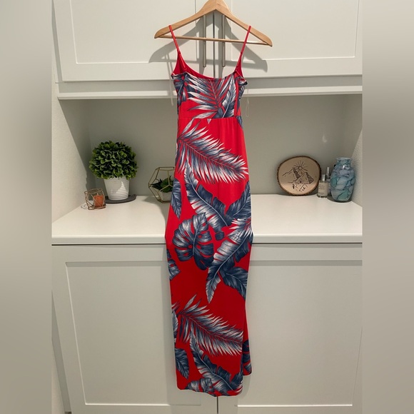 Windsor Tropical Maxi Slit Dress - Picture 2 of 12